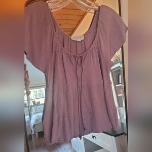 Lilac Hippie Rose top